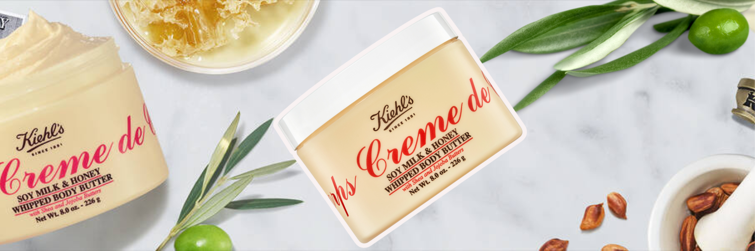 Unt de corp hidratant Soy Milk & Honey Whipped Creme de Corps, 226 g, Kiehl's